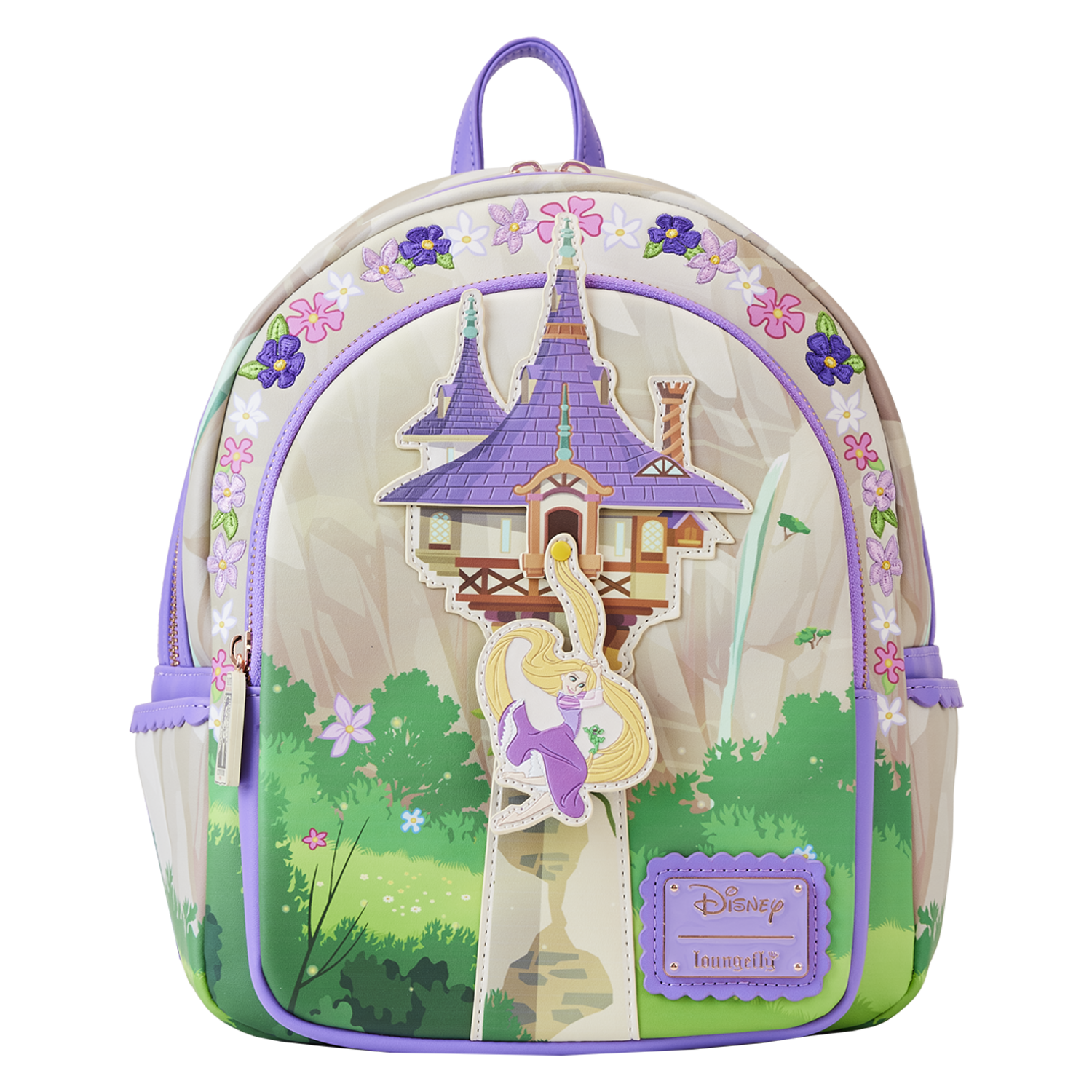 Disney tangled Rapunzel Swinging From Tower Mini Backpack